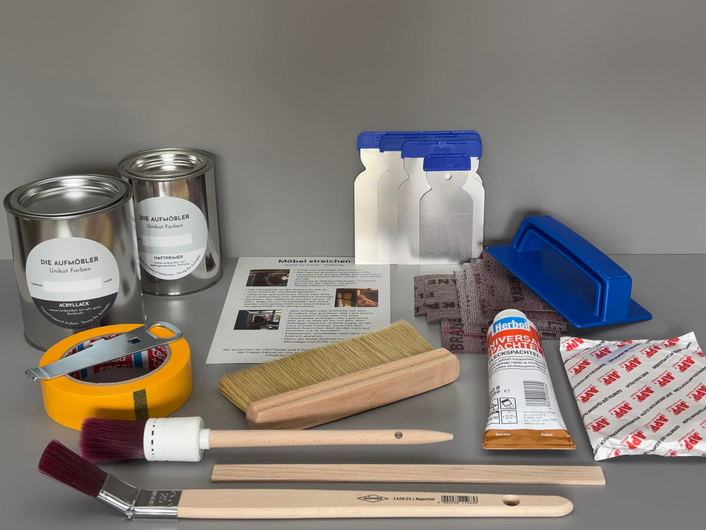 AUFMÖBLER Meister -Set - Anspruchsvoller und professioneller Start in dein Projekt