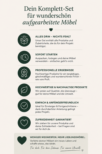 AUFMÖBLER Meister Set