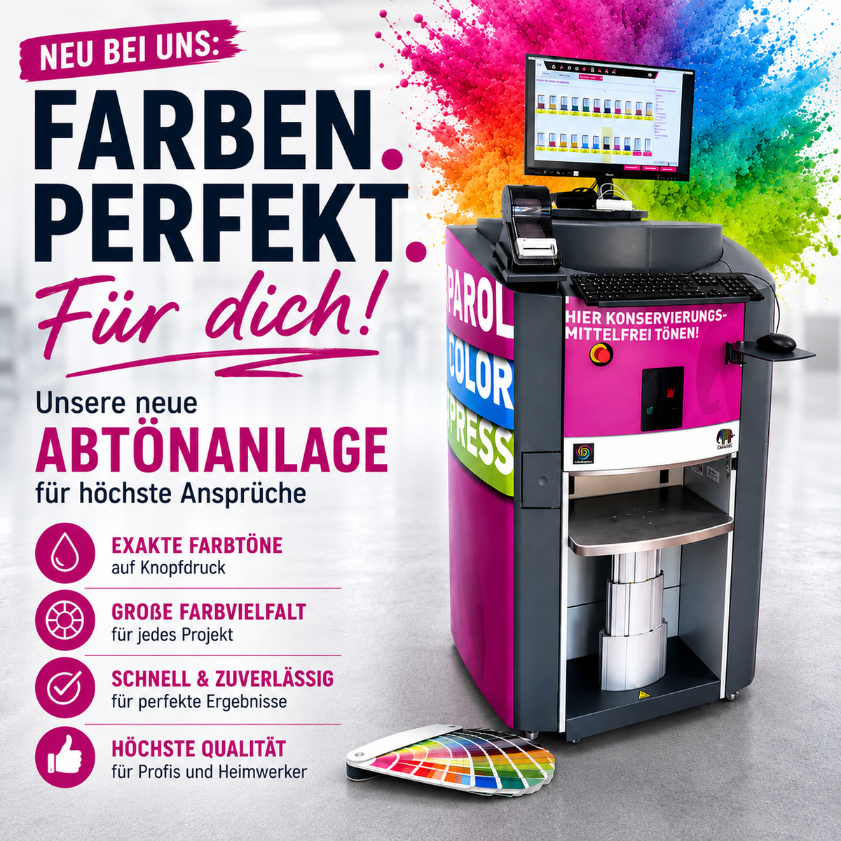 Individueller Farbton