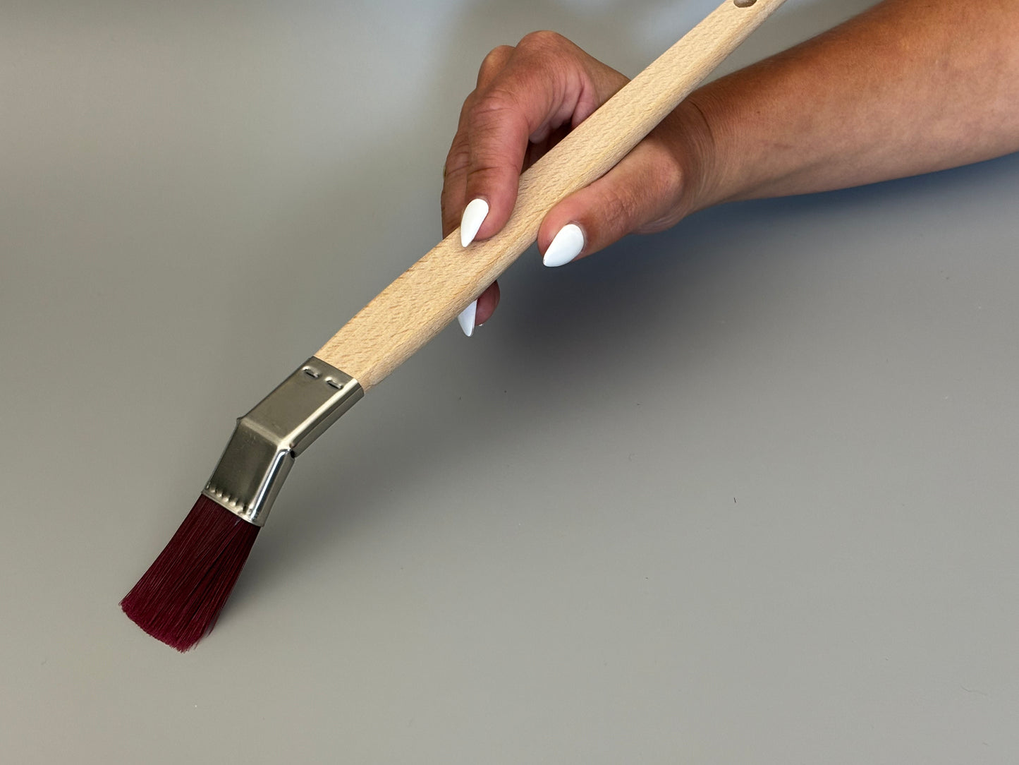 Plattpinsel gebogen AquaPro