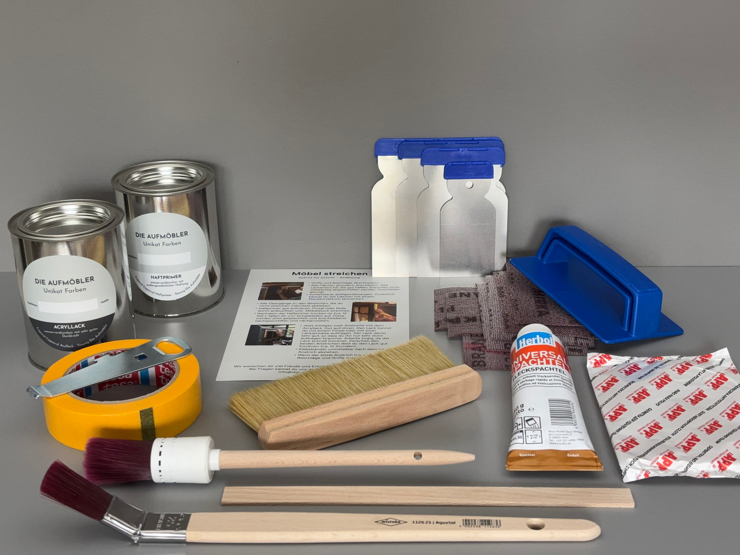 AUFMÖBLER Meister -Set - Anspruchsvoller und professioneller Start in dein Projekt